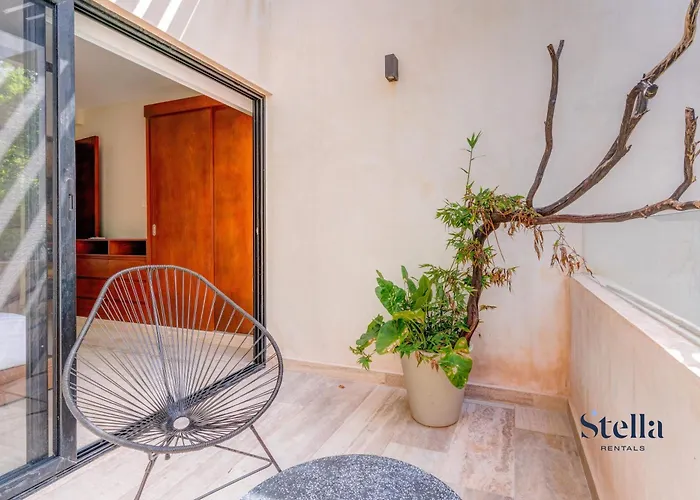 Private Jungle View Balcony In Aldea Premium